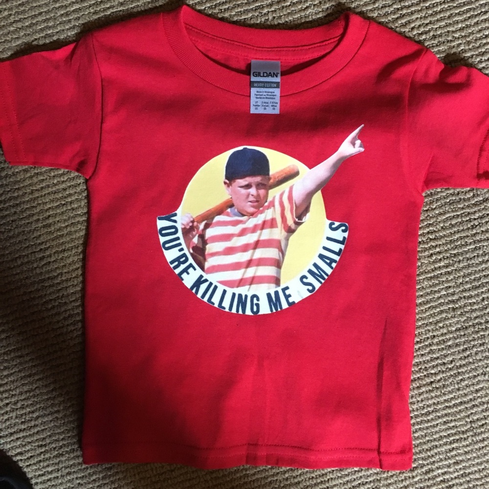 Kids shirt the sandlot theme